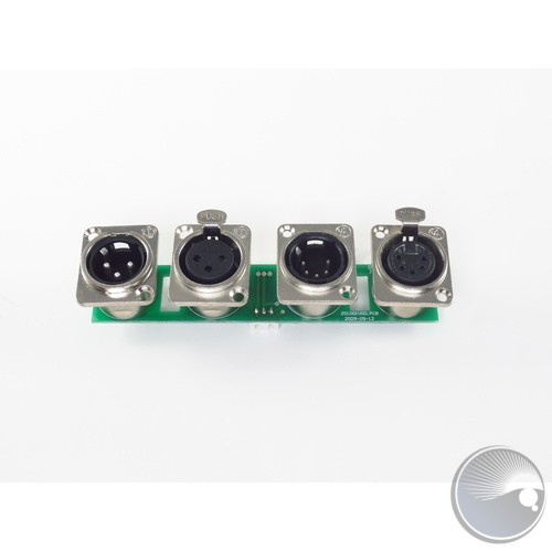 PLASTIC DMX LEQUN XLR PCB V1
