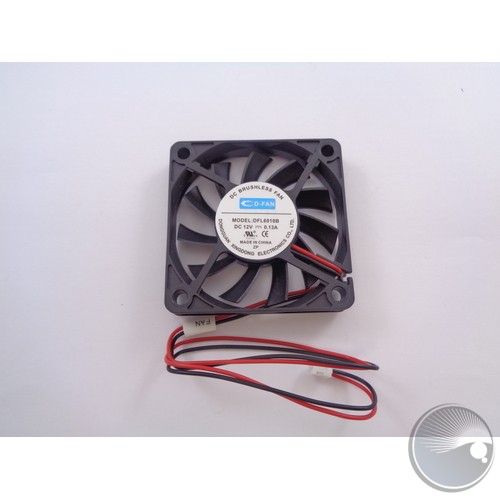 FAN DC 12V 0.13A DFL6010B (BOM#12) upper fan Longer wires than PTH2030201101291