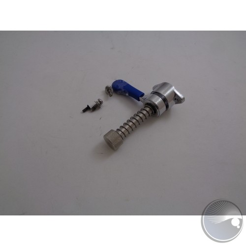 Latch A parts with spring and handle+Latch B parts,blue color rubber
