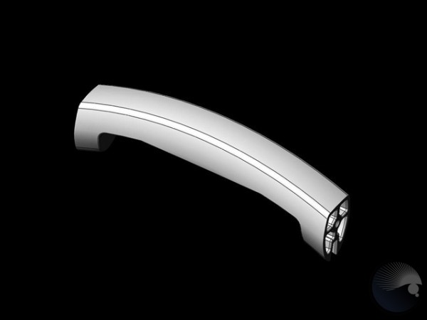 Base handle, White