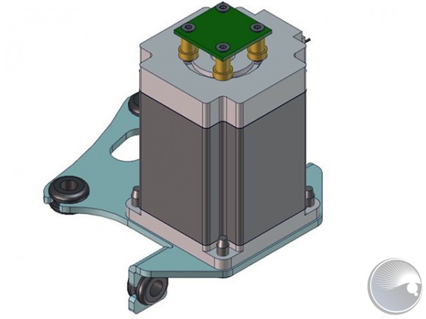 Martin Yoke pan motor assembly