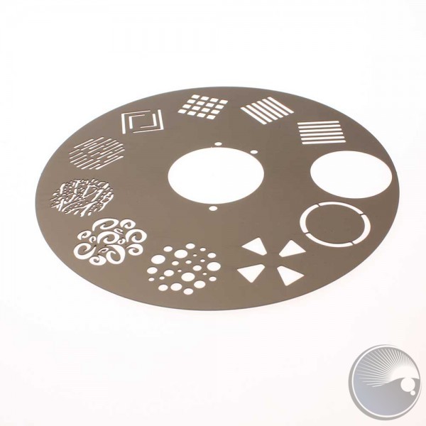 Gobo wheel static, The Doctor 46, alu wi