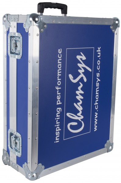 Flight Case for MagicQ MQ80 Blue with wheels