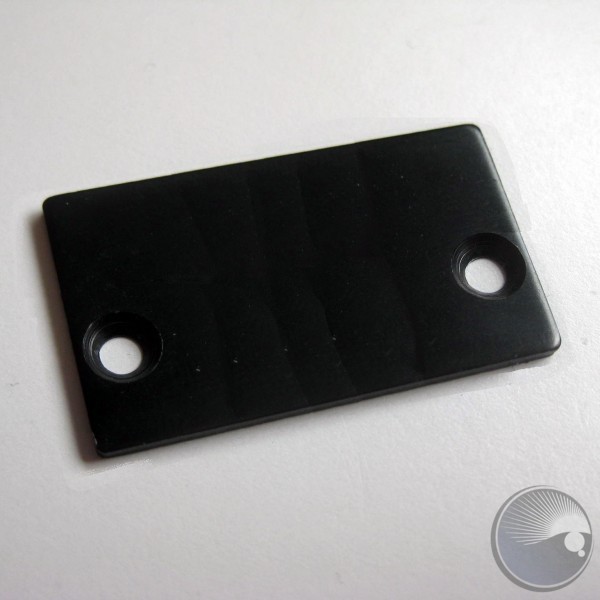 Martin Alu Profile Endcaps, für VC-Dot 9, schwarz, 10er Set