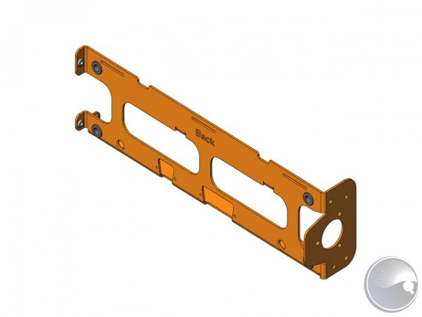 Assy. side plate back, MAC 401 dual