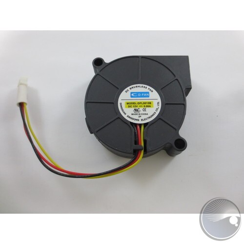 Fan 12V .08A 3-Wires B-Y-R 3-Pin White Female Connector DFL5015B (BOM#90)