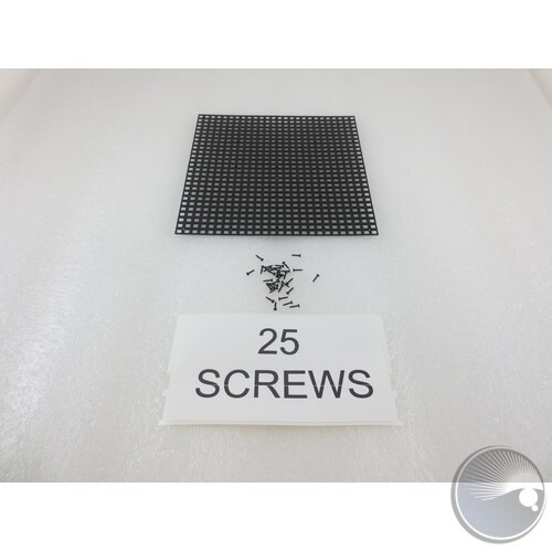 Module mask with screw holes