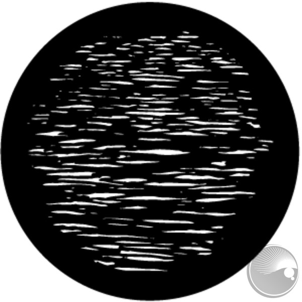 PL Gobo "Seaside 5", E-Size, schwarz/weiß
