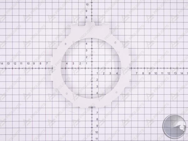 PL Barndoor Holder, for DISPLAYCOP, white, SP DISPLAY COBBDWH 6 AG