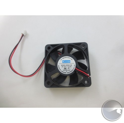 fan 12V?0.12A DFM5010B (BOM#162) 2-wire 2-pin female