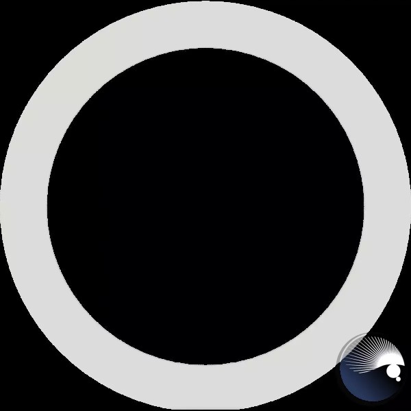 PL Filterrahmen inkl. Halterung, für EclMini, weiss