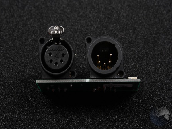 PCBA IM DMX in-thru, EvenLED