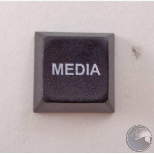 Key Cap 'MEDIA' Non-Windowed