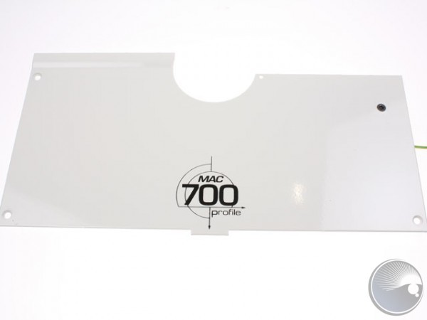 Mac700 Top Basepl.w/label,Whit