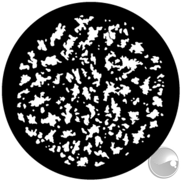 PL Gobo "Miscellanous BreakUp 1", E-Size, schwarz/weiß
