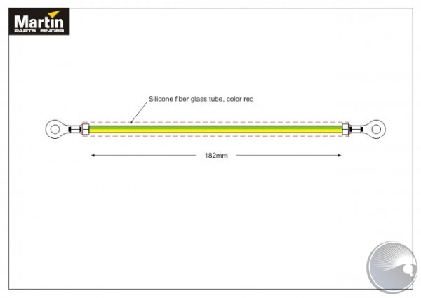 WIRE YE/GR 1X0,75#UL SIF 20CM