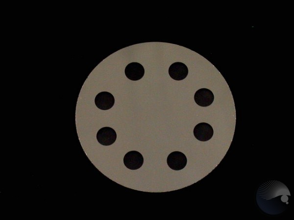 Gobo, White Dots, D37.5/d30, bw glass