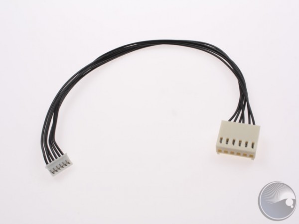 Wireset 6xAWG26 2 fem.pl.180mm