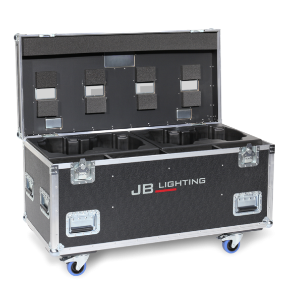 Sparx12 4-fach Flightcase von Amptown mit Sip-Einsatz