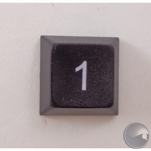 Key Cap '1' Non-Windowed