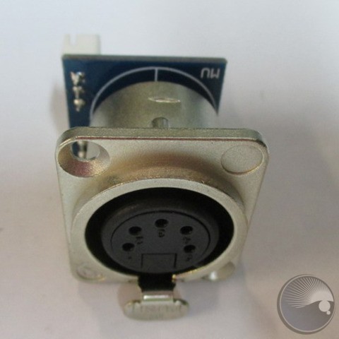 XLR FEMALE SOCKET ASSEMBLY MH 7 BASE