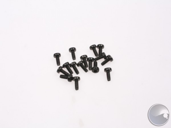 M2,5x6 ph torx tapt black