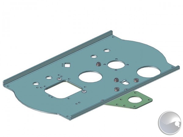 Martin Color FX wheel unit plate assy