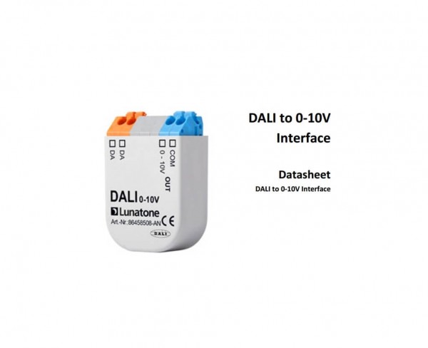 Dali Konverter | Einbindung von Leuchten mit 0-10V Steuereingang in ein DALI-System