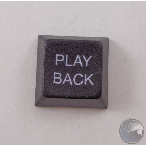 Key Cap 'PLAYBACK' Non-Windowed