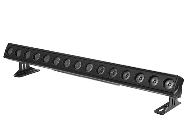 LITECRAFT PowerBarX.15,15x RGBW LED, 15°, DMX,schwarz, IP 65