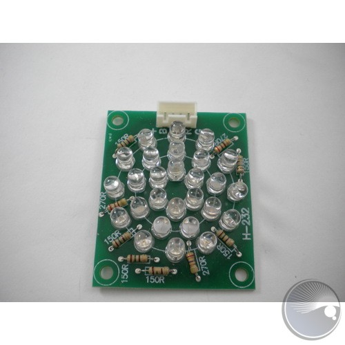 LED display PCB 56×46×1.6mm (BOM#7)