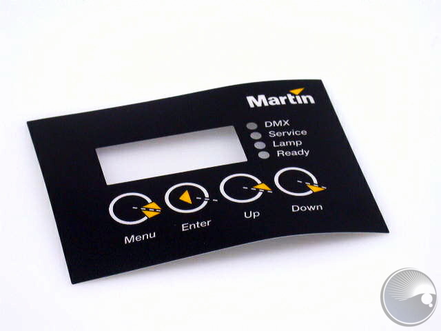 Martin MAC2000, Keyboard Overlay