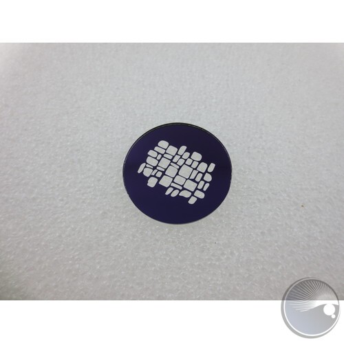 glass gobo φ25.5-18.5 C157-C01 1.1mm (BOM#271)