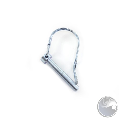 D-type latch Fe Φ7.7 * L65 blue zinc (BOM#14)