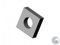 Martin M4 nut square 8x8x2,7 shiny Martin M4 nut square 8x8x2,7 shiny