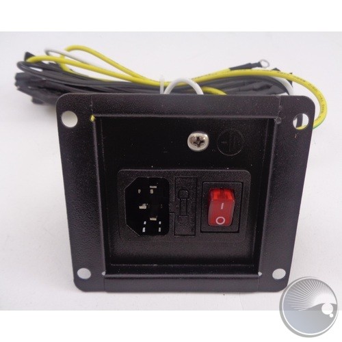 IEC power input with power switch (BOM#1)