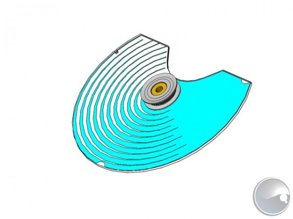 Martin Cyan CMY wheel glued