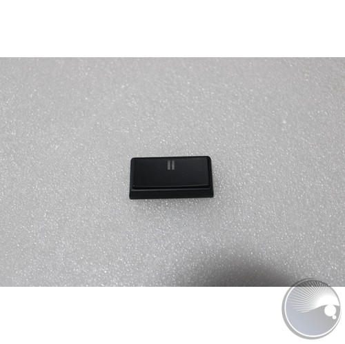 Plastic Moulding KeyCap 'Large Pause' backlit 1X2