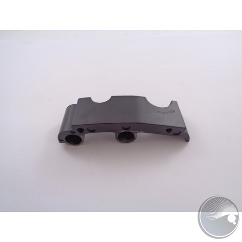 Front plate of Gear box 83x30x22mm Black (BOM#30)