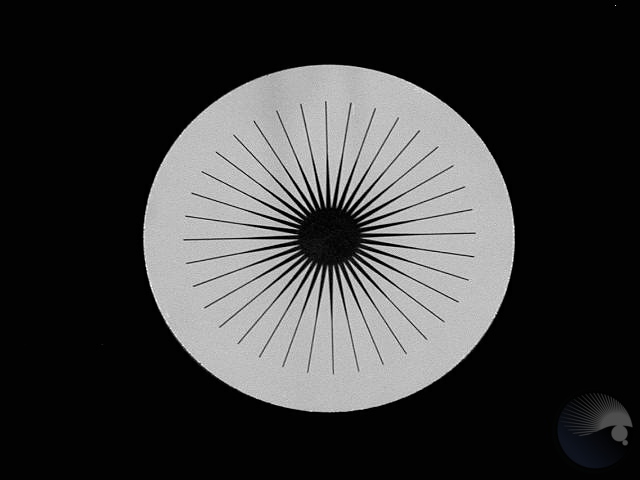 Martin Gobo, Space Sun, D37.5/d30, bw glass