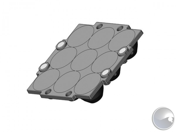 Martin Lens array with magnetlock