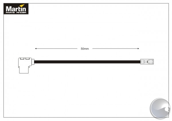 Martin WIRE BLACK 1X1,5# 5CM