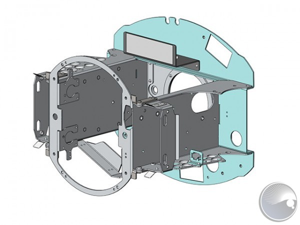 Zoom focus chassis wash