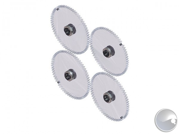 Lens gear with magnet