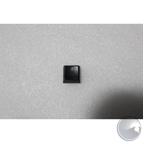Plastic Moulding KeyCap "8" backlit 1X1