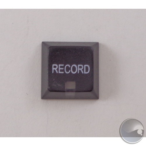 Plastic Moulding KeyCap 'RECORD' Windowed