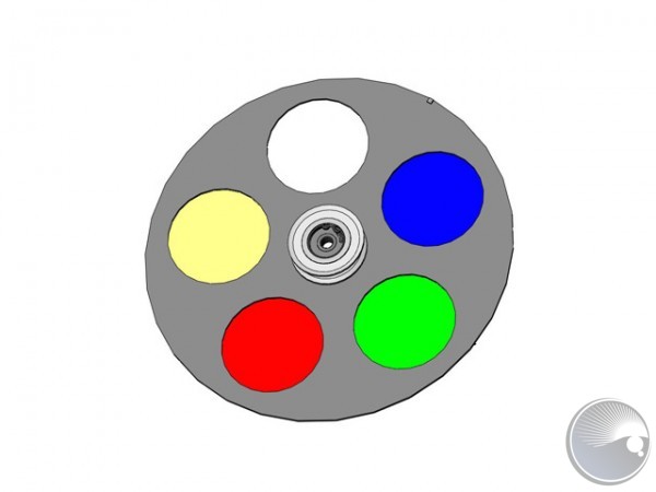 Martin Color Wheel w. Bearing, Ext600