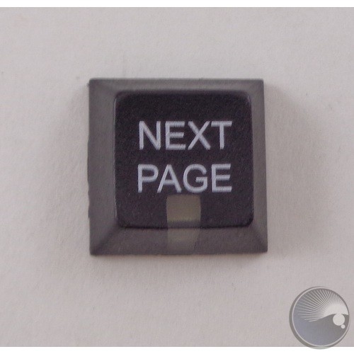 Plastic Moulding KeyCap 'NEXT PAGE' Windowed