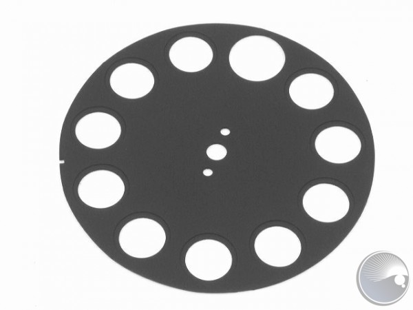 Fixed gobo wheel plate HT