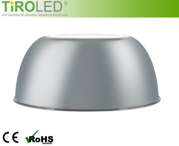 90° Reflektor aus Aluminium | kompatibel mit | 100 Watt Hallenleuchten | "Nova"